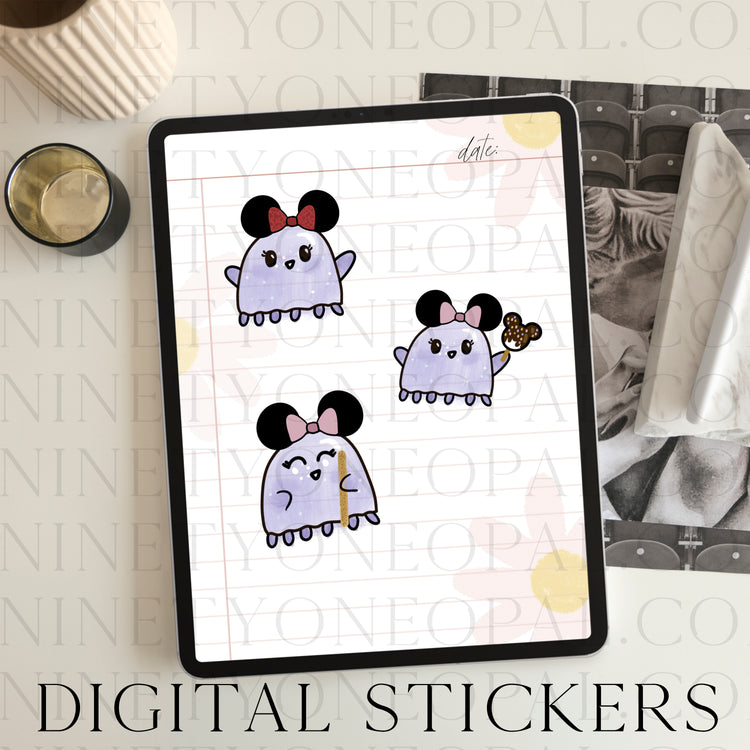 Jellie Magical Digital Planner Stickers